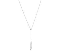 Collier Sautoir Femme ENTASIS Acier Argenté Coulissant