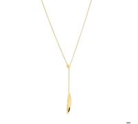 Collier Sautoir Femme ENTASIS Acier Doré Coulissant