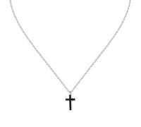 Sector No Limits Collier Homme en Acier, Émail, Collection Spirit, Croix - SZQ28