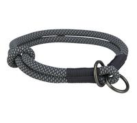 Collier d'entraînement pour chiens Trixie Soft Rope Noir Gris S 35 cm