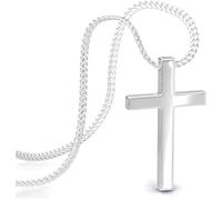 Collier SERASAR Premium Femme [Hope] | Acier chirurgical inoxydable 316L | Couleur: Argent
