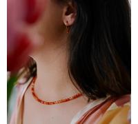 Collier serena en pierres cornaline