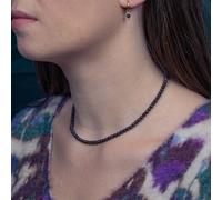 Collier serena en pierres grenat