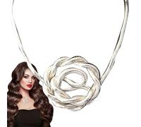 Collier Serpent - , Chaîne Pliable, Conception Flexible | Bijoux De Déclaration De Forme Réglable Pour Un Style Unique, Accessoire De Chaîne Serpent Pour Les Fêtes, Le Cosplay, Les Vacances,