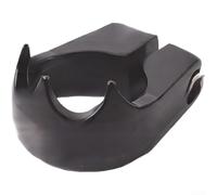 Collier Serrage CNC 31.8mm Léger pour VTT Route | Alliage aluminium, compatible 31.8mm, finition noire mate, montage pour rapide, usage quotidien(Black)