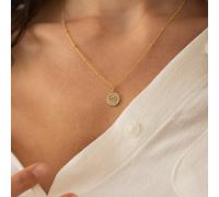 Collier signe astro doré - cancer