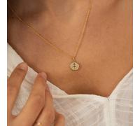Collier signe astro doré - sagittaire