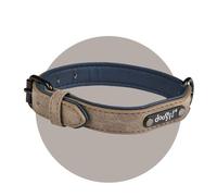 Collier Simili Sweet Taupe - Taille: 43 À 53 Cm X 30 Mm