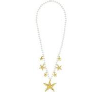 collier sirène étoiles de mer adulte - boland 51037 Blanc G
