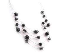 Collier ""Sissi"" noir