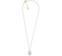 Collier - SKAGEN - SKJ1578710 - Acier Inoxydable Doré - Verre Bleu - 40Cm + 5Cm