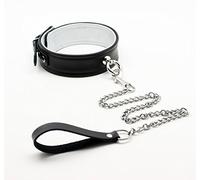 Collier SMspade noir avec ceinture et collier de retenue charnel