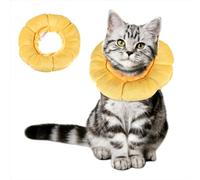 Collier souple en forme de cône pour chien, collier en forme de beignet après chirurgie, alternative à la forme de fleur, collier réglable pour chats et chiens de taille moyenne et grande (taille M)