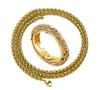 Collier sphère astronomique, bague stellaire Colliers de couple réglables