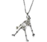 Collier squelette pour enfants - Accessoire effrayant pour les petits fans d'épouvante