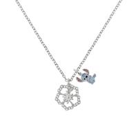 Collier Stitch Disney Fleur Plaqué Argent - Peers Hardy Group