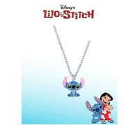 Collier Stitch Disney - Pendentif Argenté