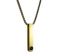 Collier stylisé à rayures « Dich ich Liebe » en 100 langues - Collier d'amour pour petite amie, cadeaux pour femme, fête des mères, Saint-Valentin, Noël, Mittelgroße, bronze, Mittelgroße, Bronze, Non