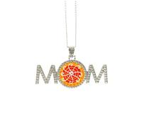 Collier Sunshine Mexico Totems civilisation antique cadeau de fête des mères pour maman, grand-mère, collier d'anniversaire, M