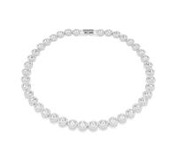 Collier - SWAROVSKI - Angelic - Métal rhodié - Cristaux incolores - Longueur 38 cm