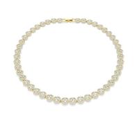 Collier - SWAROVSKI - Angelic - Métal rhodié doré - Cristaux incolores - Longueur 40 cm