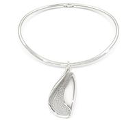 Collier Swarovski Classica, Pièce d’exception, Taille ronde, Blanc, Argent 925 OS