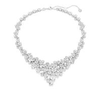 Collier Constella, Tailles variées, Fermoir, Blanc, Métal rhodié OS
