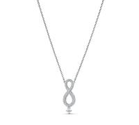 Collier SWAROVSKI en Métal Blanc