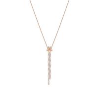 Collier SWAROVSKI en Métal Rose et Cristal