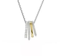 Collier - SWAROVSKI - Hyperbola - Blanc - 38 à 45 cm - Pendentif en Oxyde de zirconium