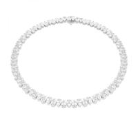Collier Swarovski Matrix 5662277 forme poire blanc