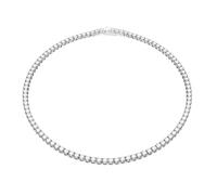 Collier - SWAROVSKI - Matrix Tennis - Métal rhodié - Cristal incolore - 41 cm