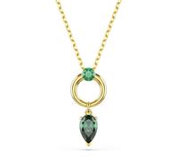 Collier - SWAROVSKI - Mesmera - Métal rhodié doré - Zirconia vert - 45 cm