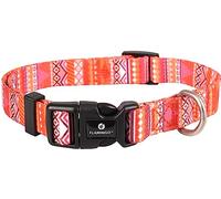 Collier SYB Orange/Rose/Blanc S 30-45CM 15MM