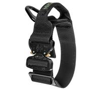 Collier tactique pour chien de taille moyenne Cobra Bravo K9 Thorn - Black