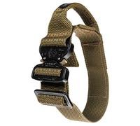 Collier tactique pour chien de taille moyenne Cobra Bravo K9 Thorn - Coyote