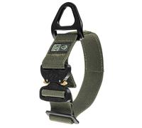 Collier tactique pour grand chien Cobra Alpha K9 Thorn - Olive