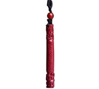 Collier talisman, Pendentif Feng Shui, Collier de richesse Feng Shui Cinabar Authentique Pendentif en jade Chakra Cristal Chanceux Richesse Éloigner les mauvais esprits Chaîne de pull Cadeau inspirant