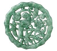 Collier talisman, Pendentif Feng Shui, collier pendentif pie de jadéite de richesse Feng Shui avec cordon Chakra cristal Reiki amulette chanceuse richesse éloigner les mauvais esprits collier cadeau i