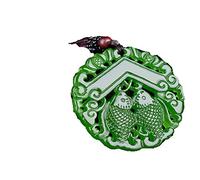 Collier talisman, Pendentif Feng Shui, mode chaque année plus que les épinards, pendentif en Jade, collier vert, cadeau, signe