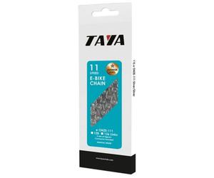 Collier Taya Notre 111 E-vélo 11 vitesse 1 2x5 64 136S. cloque argentée