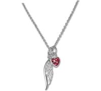 Collier Teenie-Weenie 925 argent 42cm cœur aile bijoux argent D2SDK01738