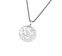 Collier tendance avec pendentif colibri résistant à l'usure en acier inoxydable pour un usage quotidien et une fête, taille unique, Comme décrit, Comme décrit.