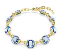 Collier Tennis Chroma, Taille coussin, Multicolore, Doré à l’or 18 carats (750/1000) OS