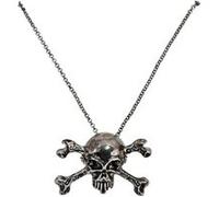 collier tête de mort pirate - chaks 11083 Gris G
