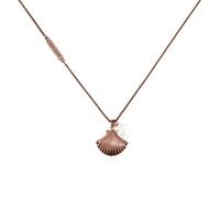 Collier - TOM HOPE - St Barts Espresso - Logo coquillage - Femme - 45cms