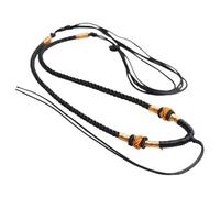 Collier tressé à longueur réglable - Chaîne traditionnelle chinoise - Longue corde pour un usage quotidien - Chaîne réglable
