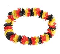 Collier tricolore hawaïenne drapeau Allemagne Belgique football Hawai sport typhus