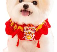 Collier tricoté pour chats,colliers tricotés pour chats | Collier de chaton échappée - Collier pour chiot fait à la main, collier pour chaton du Nouvel An pour chats, chiens, chaton, animaux de compag