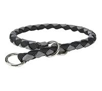 Collier - Trixie - Semi-Étrangleur - Taille S¿M - 35¿41 Cm - Couleur Noir/Gris Graphite